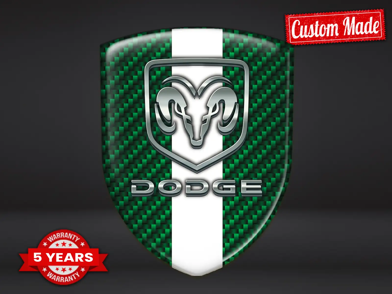 Dodge Harzfolien Exklusive Edition Überlegener Kuppelstil